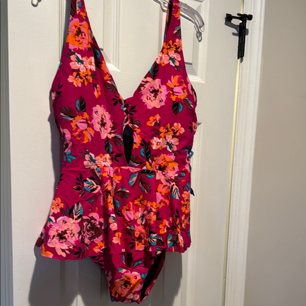 Floral One-Piece Swimsuit